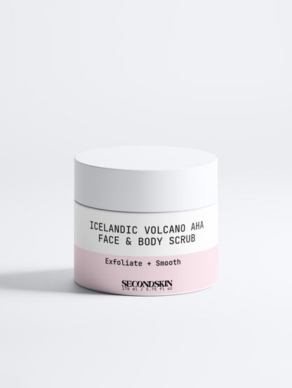 Icelandic Volcano AHA Face & Body Scrub